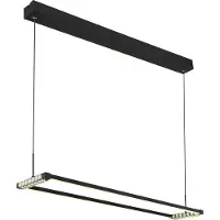 Globo Lighting Hängeleuchte Metall schwarz matt, LED