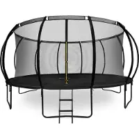 HyperMotion Trampolin 487 cm für Kinder – Mit Innennetz, Leiter und wetterfestem Design