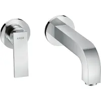 Hansgrohe Fertigmontageset Axor Citterio UP-Waschtisch-Einhebelmischer, Ausl. 220mm, m Hebel, chrom
