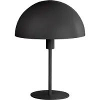 Nowa Tischleuchte Metall schwarz, Wippschalter am Kabel, ø: 250mm, H: 350mm, exkl. 1x E27 40W 230V