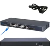 Extralink Chiron Gigabit Switch 24RJ45 4SFP L3 Managed