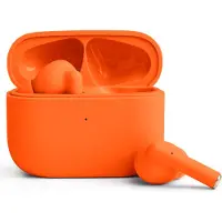 Forever COLORUM TWS, In-Ear Kopfhörer, Bluetooth 5.0, Kabellose, in Ear Kopfhörer Sport, USB-C, für Android und IOS, Orange