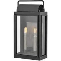 HINKLEY Sag Harbor Outdoor Wandleuchte schwarz Hinkley HK-SAG-HARBOR-M-BK