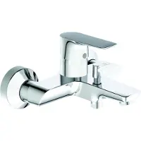 Ideal standard Badearmatur Connect Air Aufputz, Ausladung 174mm A7033AA Chrom