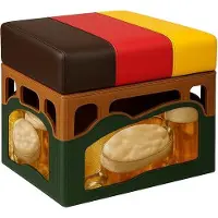 Pemora Bierkastensitz BIERSITZ in Deutschlandfarben