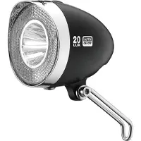 Xlc Scheinwerfer LED Retro Reflektor 20Lux Schalter schwarz STVZO.
