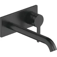 Duravit Fertigmontageset C.1 UP-Waschtisch-Einhebelmischer, Ausladung 225mm, schwarz matt