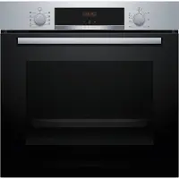 Bosch HBA514BS3 + PIF64RBB5E + HEZ631070, Zonen-Induktionskochfeld, 4 Zone(n), Glaskeramik, Schwarz, Berührung, 58,3 cm