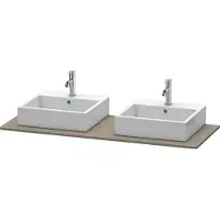 Duravit XS063GB9090 Konsole XSquare mit zwei Ausschnitten