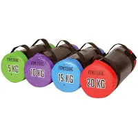 Gymstick Fitnessbag Gewichtssack Fitness Ausdauer Training Sack Back 10 kg LILA