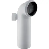 Geberit 152616111 Anschlussbogen, 90Gr