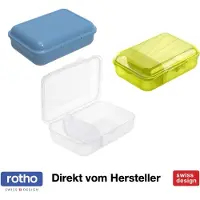 Rotho Vesperbox S - 0,9 l FUN, Farbe:Transparent