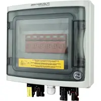 Doktorvolt Solar Anschlusskasten DC 1000V 2x T1 T2 4mm Connector IP65 4487