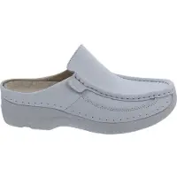 Wolky Clogs Roll Slide Printed Leather Damen White 22-Schuhgröße 40