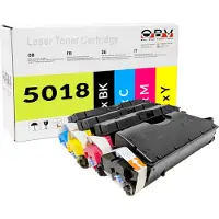 OBV 4x kompatibler Utax PK-5018 Toner passend für Utax / Triumph-Adler P-C3562DN P-C3562FDN P-C3562i MFP P-C3566i MFP schwarz, cyan, magenta, gelb