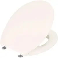 Cornat WC-Sitz Cetina, Schlichter Look in pergamon, Duroplast, oval, KSCET23