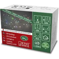 Konstsmide 6331-590, Leichte Dekorationskette, Silber, Metall, Kunststoff, Ambiente, Universal, IP20