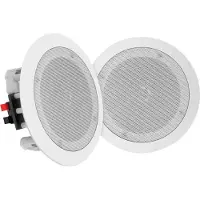 Pyle PDICBT852RD, 2-Wege, 2.0 Kanäle, Kabelgebunden, 50 - 20000 Hz, 8 Ohm, Weiß