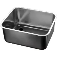 Chefgastro Spülbecken 340X400 BxTxH 340x400x200mm