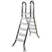 Ideal Eichenwald Aufstellleiter CLASSIC 150 | 2 x 5 stufen