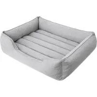 TexCorp Hundebett "Glamour" ( L: 80x55 cm ) elegantes Sofa, wasserabweisend, abnehmbarer Bezug – Doggy