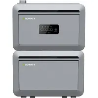 Growatt NEXA 2000 All in one Speicher(2048WH) mit 1 Erweiterungsakku, Einfache Installation, Balkonkraftwerke, IP66
