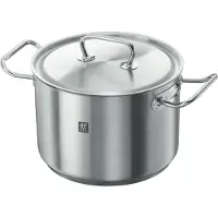 Zwilling TWIN Classic, 2 l, Edelstahl, Keramik, Gas, Halogen, Induktion, Versiegelte Platte, Edelstahl, Edelstahl, Edelstahl