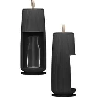 Flowell Wasserfilter inkl. 3 Kartuschen/ Kannenfiltersystem, Farbe:Stone Grey