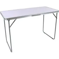 VCM Gartentisch klappbar | Esstisch | Maße ca. H. 70 x B. 110 x T. 53 cm | Klapptisch | Balkontisch Gartenmöbel - Galdas 110x53