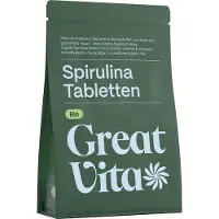 Ingo Steyer GmbH & Co. KG GreatVita Spirulina Tabletten 3,5 kg Eimer | ca. 7000 Stk à 500 mg | Alge 100% rein & vegan