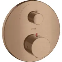 Hansgrohe Fertigmontageset Axor Starck UP-THM, m Absperrventil, brushed red gold