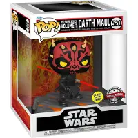 Funko POP! Star Wars Deluxe Figur Red Saber-serie Band 1 Darth Maul(gw)