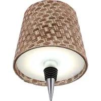 Globo 58438BAS RIDS Tischleuchte Bambus naturfarben, LED