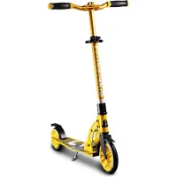 Globber SIX DEGREES Aluminium Scooter Junior mit Klappmechanismus u. Ständer, 180/145 mm, höhenverstellbar, , gelb