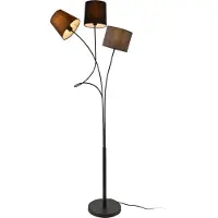 Lux.pro Stehleuchte 'Treviso' 146cm 3x E14 max. 40W Stehlampe Standleuchte Stand Lampe Metall 3-flammig []