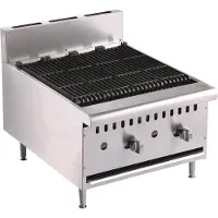 Chefgastro Gas Grill BxTxH 615x800x590mm