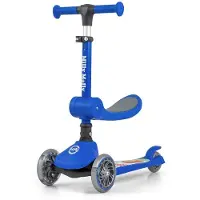 Milly Mally Roller Fuzzy Blau