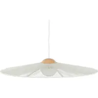 Zuiver Hängelampe Belle S Beige | Design-Leuchte mit Seil-Schirm