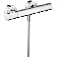 Axor Citterio M Brausethermostat Aufputz, 1 Verbraucher, 34635000, Farbe: Chrom