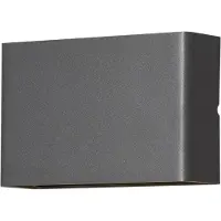 Konstsmide Chieri LED Wandleuchte 2x4 anthrazit, 3000K, 800lm, 8x1W, 240V, Aluminium/Acrylglas, 7865-370