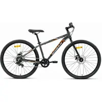 Nogan Gravel PRO – Leichtes Kinderfahrrad – 26 Zoll – 7 Gänge – Grau