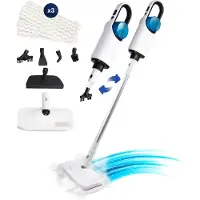 Samako Royal Elite Dampfreiniger - Handdampfer - Fleckenentferner - Tiefenreinigung für Boden, Sofa, Badezimmer und Teppich - Teppichreiniger