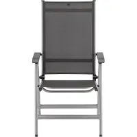 Kettler Basic Plus Multipositionssessel Aluminium/Outdoorgewebe