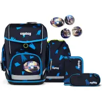 Ergobag Cubo Schulranzen Set (5-tlg.) Verfolgbärjagd