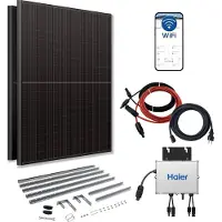 Haier Solar Einfache Installation Einstellbarer Winkel WI-FI HMK1P-800D-FT420X2