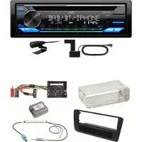 JVC KD-DB922BT Bluetooth Digitalradio USB CD Einbauset für Audi A1 8X