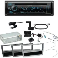 Kenwood KDC-BT950DAB Bluetooth DAB Einbauset für Opel Signum Corsa C Tigra Twintop