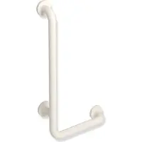 Hewi Winkelgriff Ser 801, d:33, AM:600mm, W:300mm reinweiß