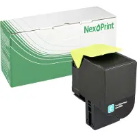 NexoPrint Toner kompatibel zu Lexmark C232HC0 Cyan MC 2640 adwe MC 2535 adwe MC 2425 adw MC 2325 adw C 2535 dw