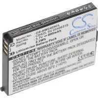 AccuCell Akku passend für Swissvoice eSense, eSense Color, SV 20406288, C8425, SV 20406315 Li-Ion, 3,7V, 600mAh, 2,2Wh